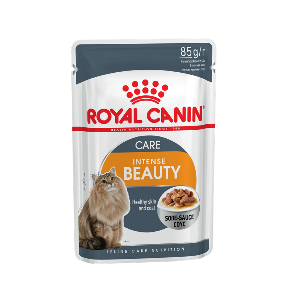 Royal Canin Intense Beauty - Влажный корм для кошек для поддержания красоты шерсти "Роял Канин Интенс Бьюти" (соус)