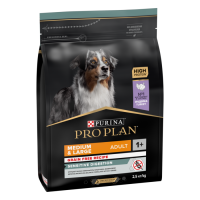 Pro Plan Grain Free Adult Medium Sensitive - Сухой корм Проплан для собак средних пород с  с Индейкой, беззерновой