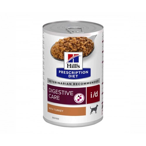 Hills - Хиллс I/D диета консервы для собак (лечение заболеваний ЖКТ) паштет с индейкой