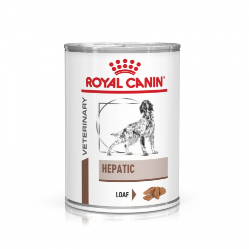 Hepatic - Влажный корм для собак при заболеваниях печени "Роял Канин Гепатик"