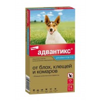 Адвантикс для собак, капли от блох, клещей и комаров