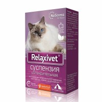 Relaxivet/Релаксивет Суспензия успокоительная для кошек и собак