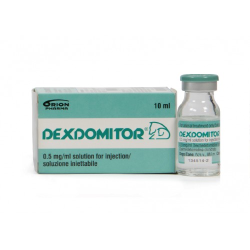 Дексдомитор - раствор для инъекций 0,5 мг/мл