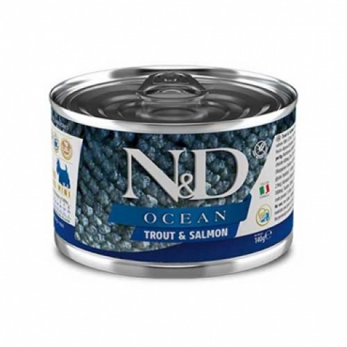 Farmina/ Фармина  N&D Ocean Mini влажный корм для собак мелких пород лосось и треска