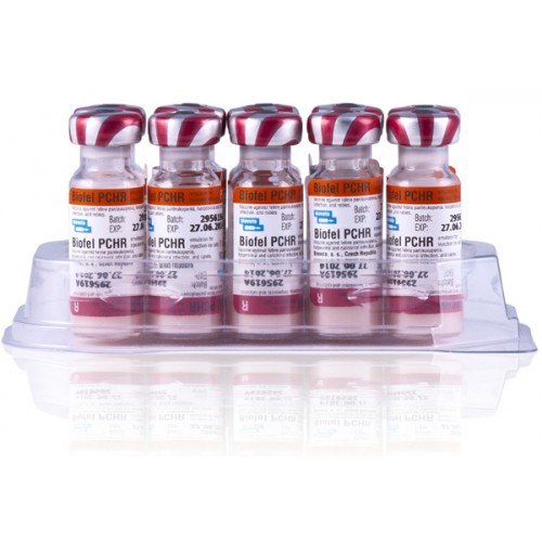 Биофел PCHR -  вакцина для профилактики панлейкопении, калицивирусной, герпесвирусной инфекций и бешенства кошек