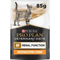Pro Plan Renal Function NF - Влажный корм Проплан Ренал Факшн для кошек при поздней стадии ХПН с курицей, пауч 85 г