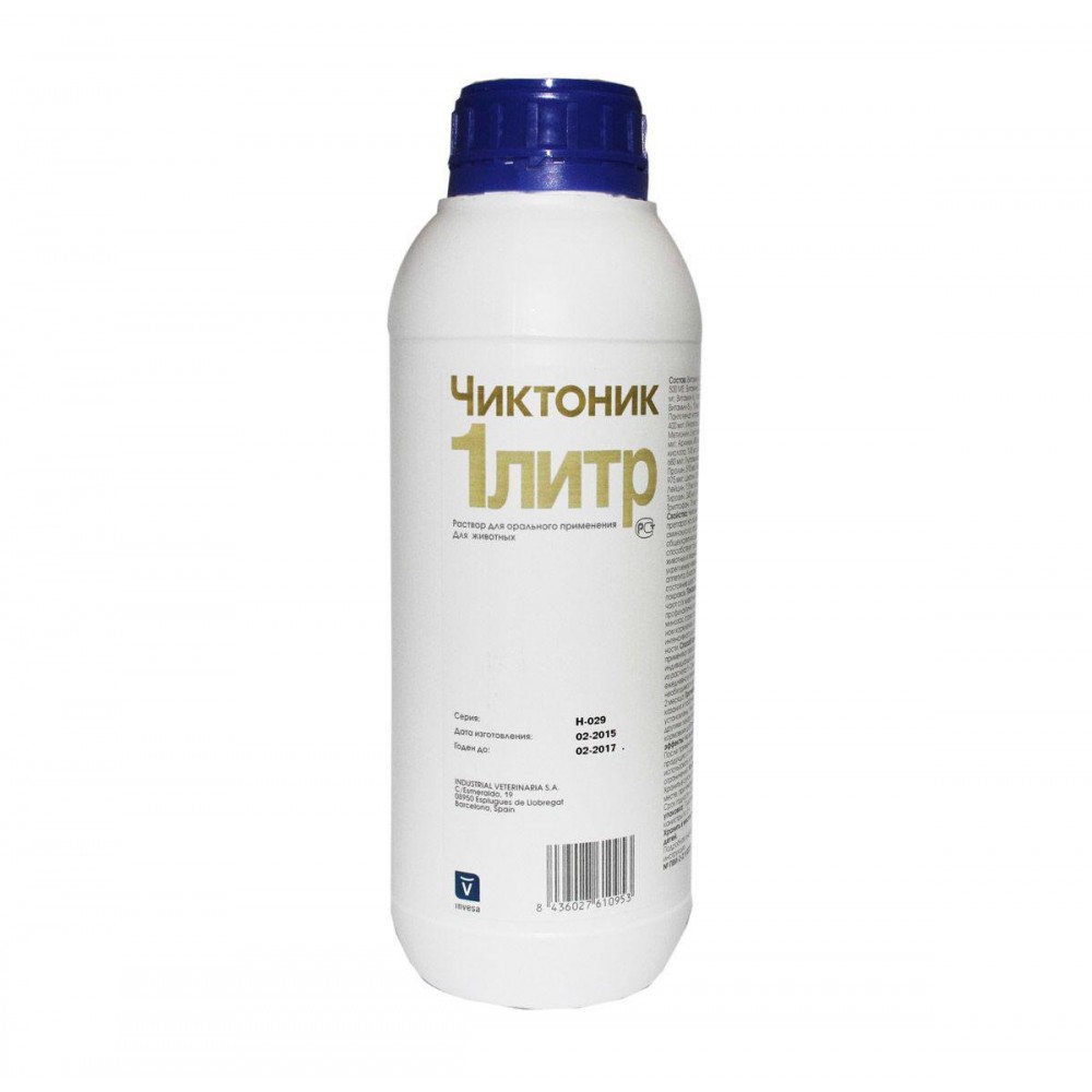 Livisto Чиктоник  - комплексный витаминный препарат для животных и птиц