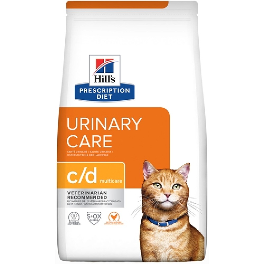 Hill's Prescription Diet Urinary С/D  – 605891 Хиллc уринари C/D  диета для взрослых кошек для профилактики МКБ  (струвиты)