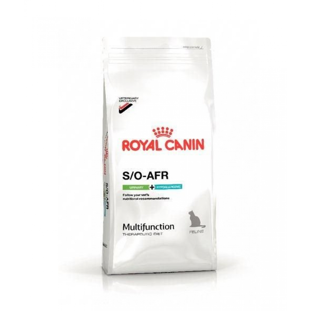 Royal Canin  Multifunction S/O-AFR Urinary + Hypoallergenic/ Уринари + Гипоаллердженик ветеринарная диета для кошек