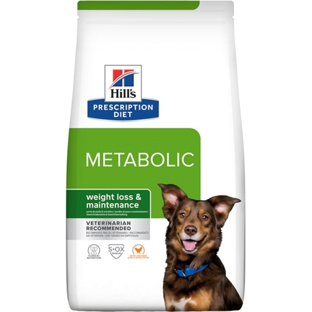 Hill's PD Canine Metabolic / 605945 Хиллс метаболик - лечебный корм для собак для коррекции веса у собак