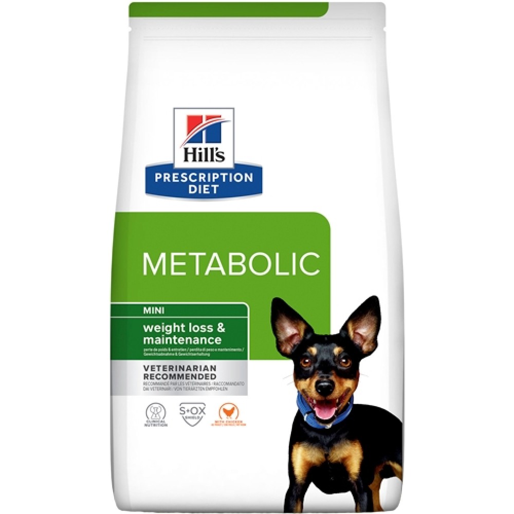 Hill's Prescription Diet™ Metabolic Canine Mini  - Хиллс метаболик мини сухой корм диета для коррекции веса для собак мелких пород