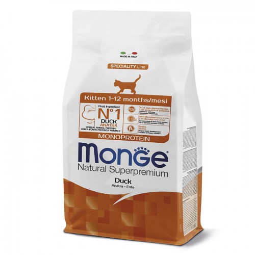 Cat Monoprotein - Корм для котят с уткой