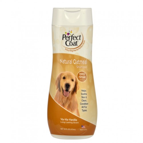 PC Natural Oatmeal - Шампунь для собак овсяный успокаивающий для кожи с ароматом ванили