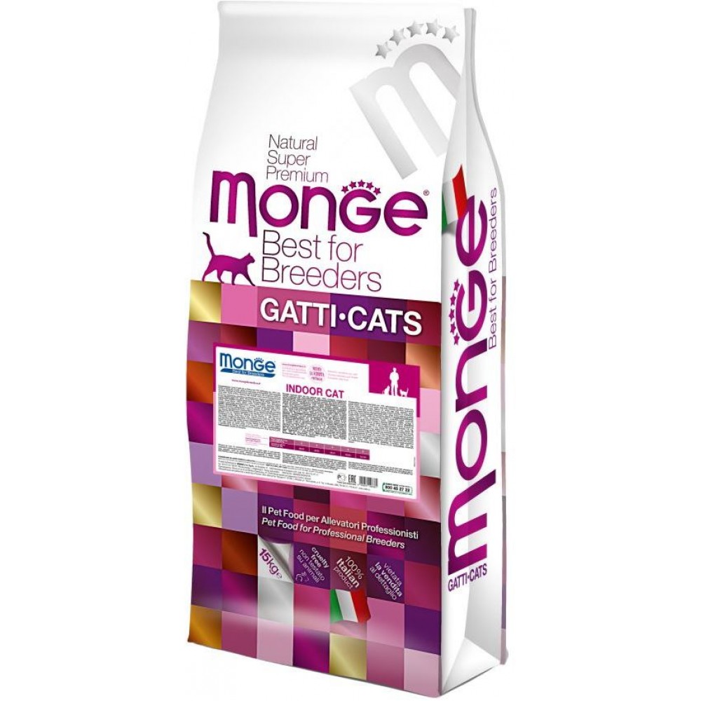 Monge Cat Indoor - Корм для домашних кошек