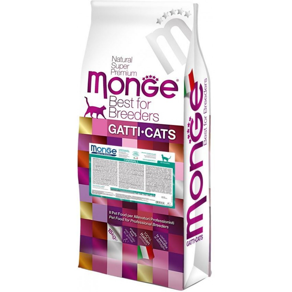 Monge Cat Hairball - Корм для кошек для выведения комков шерсти