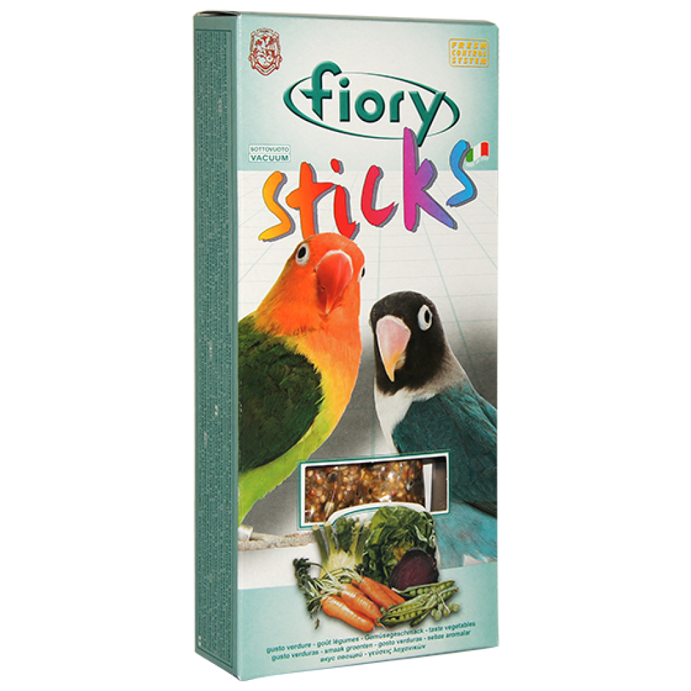 Fiory Sticks - Палочки для средних попугаев с овощами