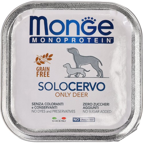 Dog Monoprotein Solo B&S - Консервы для собак паштет из оленины