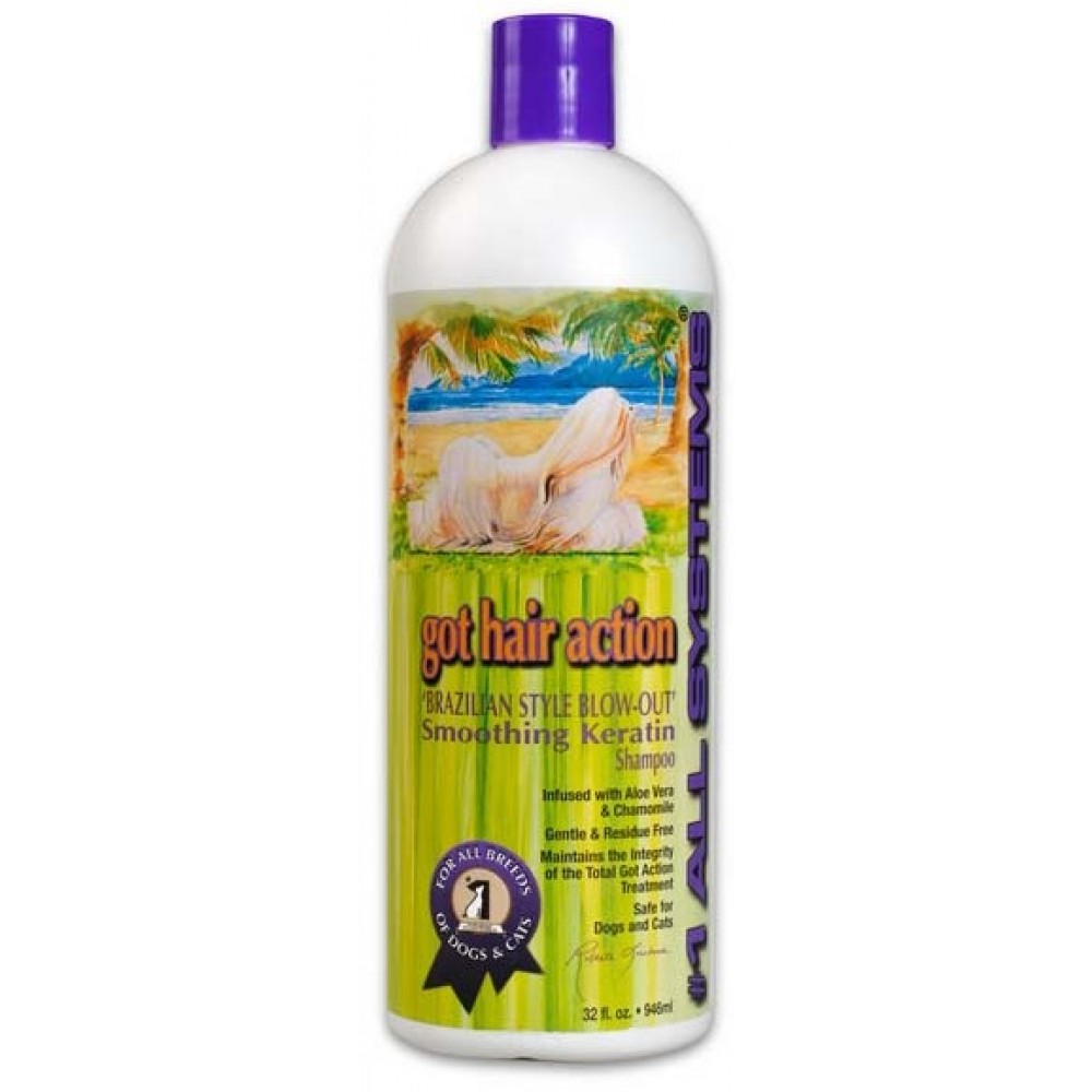 1 All Systems Smoothing Keratin Shampoo - Шампунь выпрямляющий с кератином