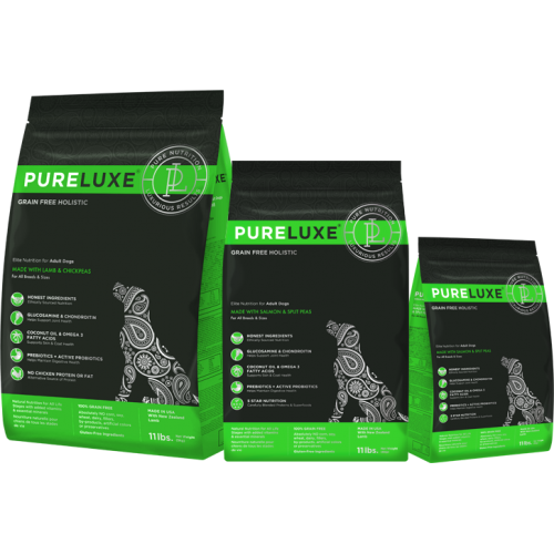PureLuxe ПурЛюкс Корм для активных собак с индейкой и лососем