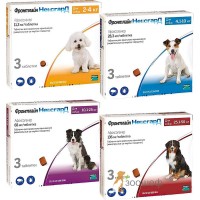 Фронтлайн НексгарД -   3 жевательных таблетки  для собак