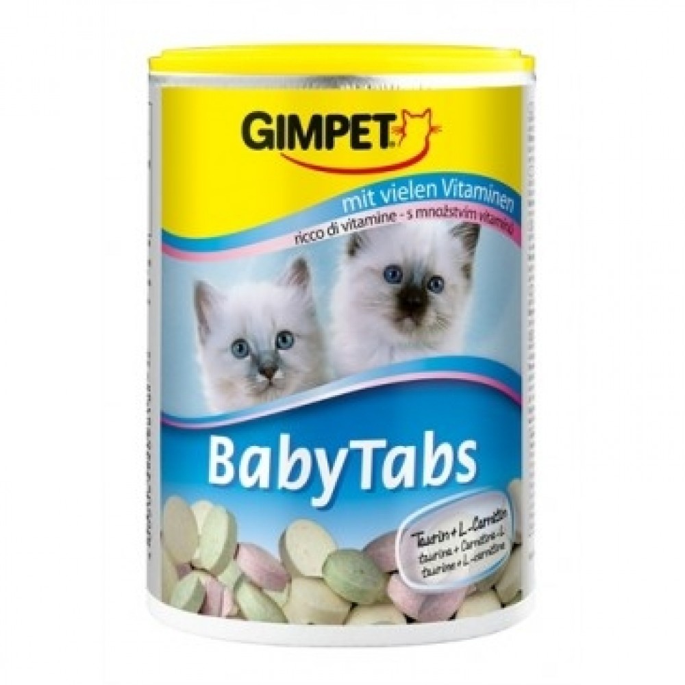 Gimborn Gimpet baby-tabs, джимпет витамины для котят с таурином, 85 г.