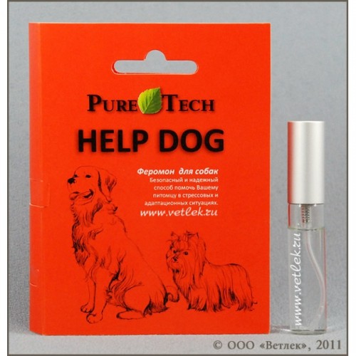 Help Dog, Хэлп Дог, Феромон для собак спрей, фл. 5 мл