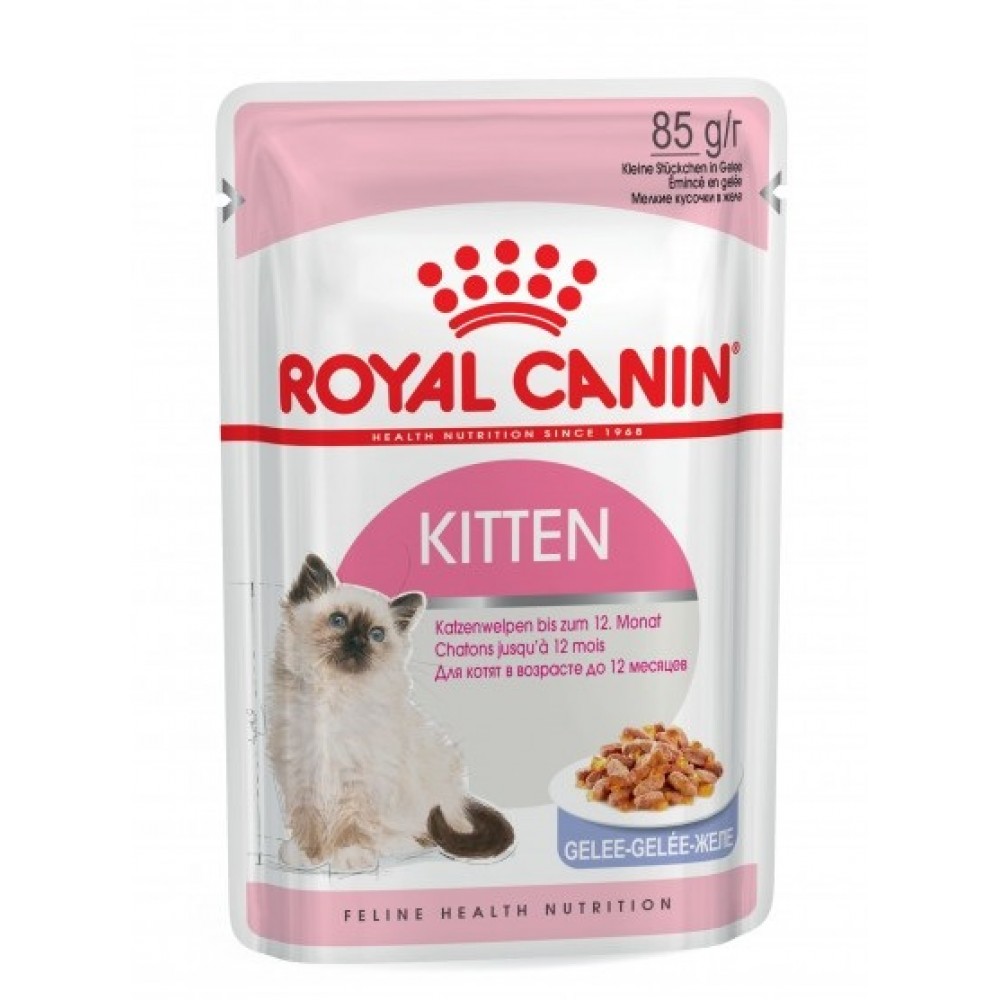 Royal Canin Kitten - Влажный корм для котят "Роял Канин Киттен" (в желе)