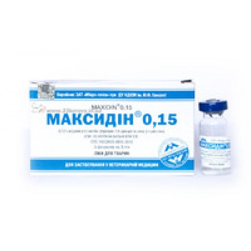 Максидин 0,15 противовирусные капли , 1 фл