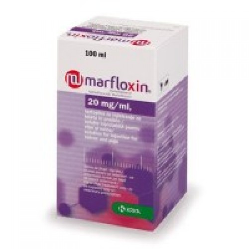 Марфлоксин 2% р-р для инъекций, 1 фл.