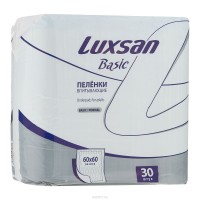 Пеленки впитывающие LUXSAN Basic/Normal