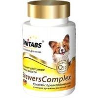Юнитабс Бреверс - витамины с пивными дрожжами комплекс для собак 100 таб