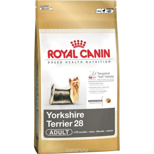 Yorkshire Terrier Adult - Корм для взрослых собак породы йоркширский терьер "Роял Канин Эдалт"