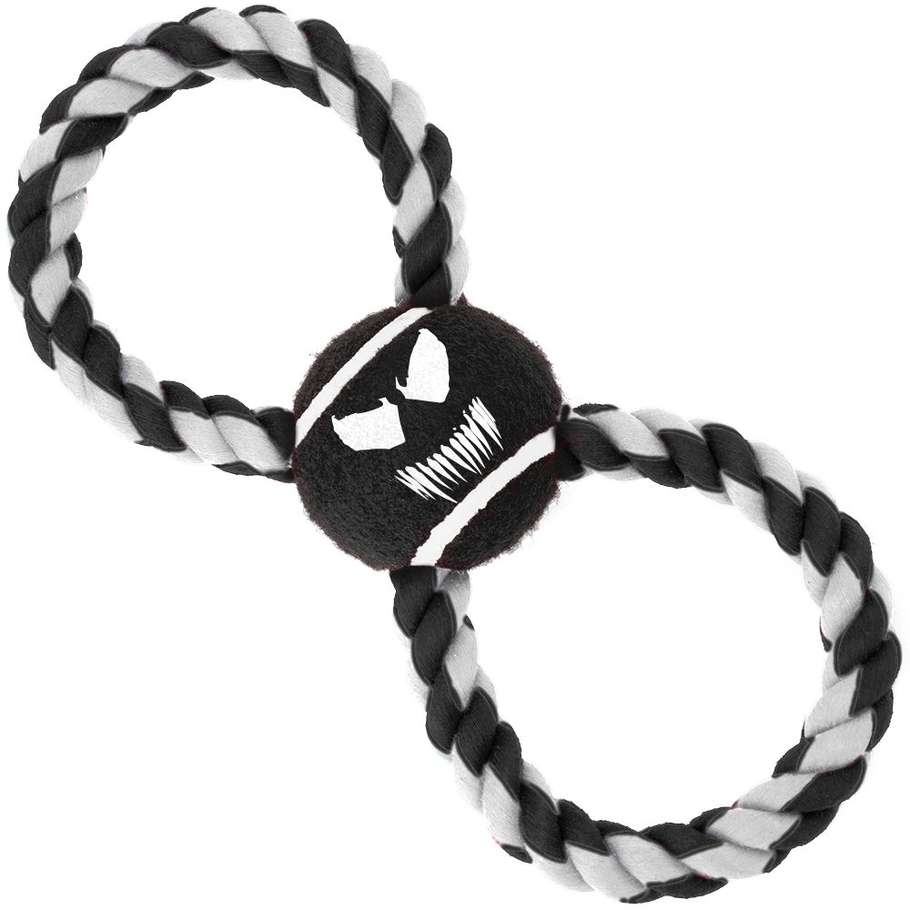 Buckle-Down Venom - Игрушка для собак мячик на верёвке "Веном"