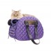 Ibiyaya Diamond Deluxe - Складная сумка-переноска для собак и кошек фиолетовая