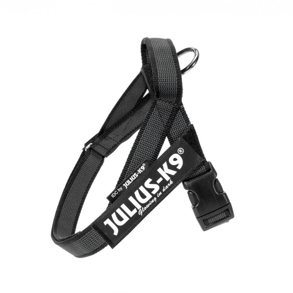 Julius-K9 Color & Gray IDC® Mini-Mini - Шлейка для собак с ремнями (40-49см / 4-7кг)