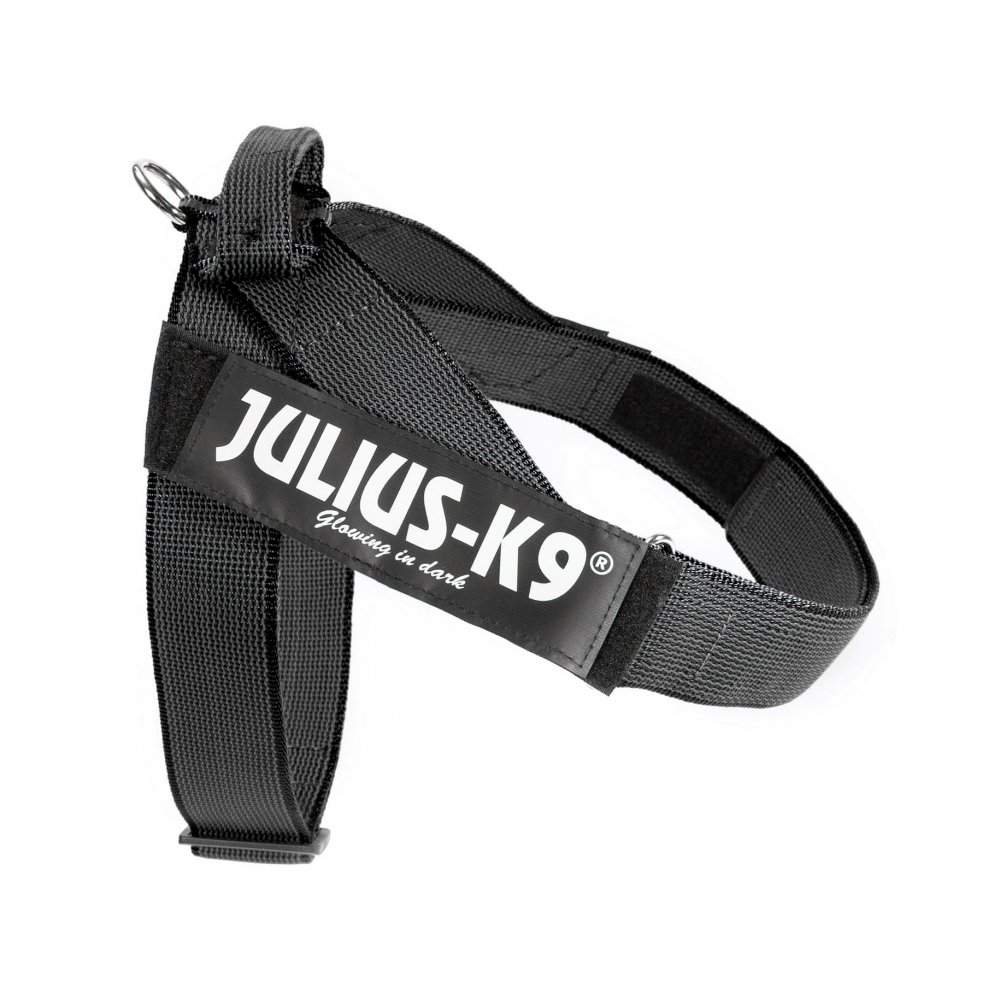 Julius-K9 Color & Gray IDC® - Шлейка для собак с ремнями, размер 0 (57-74см / 14-25кг)