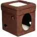 MidWest Currious Cat Cube - Домик-лежанка для кошек складной