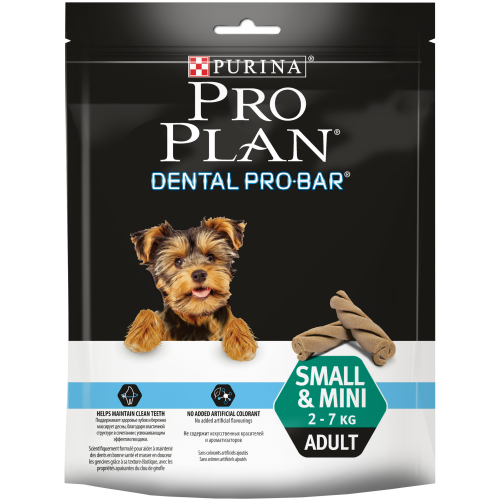 PRO PLAN "Dental Pro Bar" Small Mini - Снеки Пурина для собак для поддержания здоровья полости рта
