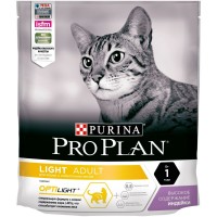 PRO PLAN OPTILIGHT "Light" - Сухой корм Пурина для кошек с избыточным весом и склонных к полноте, Индейка