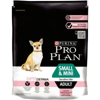 PRO PLAN OPTIDERMA "Adult Small&Mini Sensitive Skin" - Сухой корм Пурина для собак мелких и карликовых пород с чувствительной кожей, Лосось