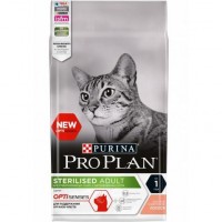 Pro plan Sterilised Senses - Сухой корм Проплан для стерилизованных кошек для поддержания органов чувств с Лососем