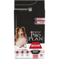 Pro Plan Adult Medium Sensitive Skin - Сухой корм Проплан для собак средних пород с чувствительной кожей с Лососем