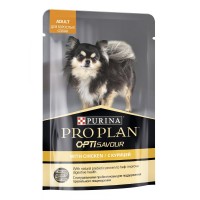 Pro Plan Adult - Влажный корм Проплан для взрослых собак с курицей, 85 гр