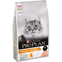 Pro Plan Elegant - Сухой корм Проплан для кошек для красивой шерсти с Лососем