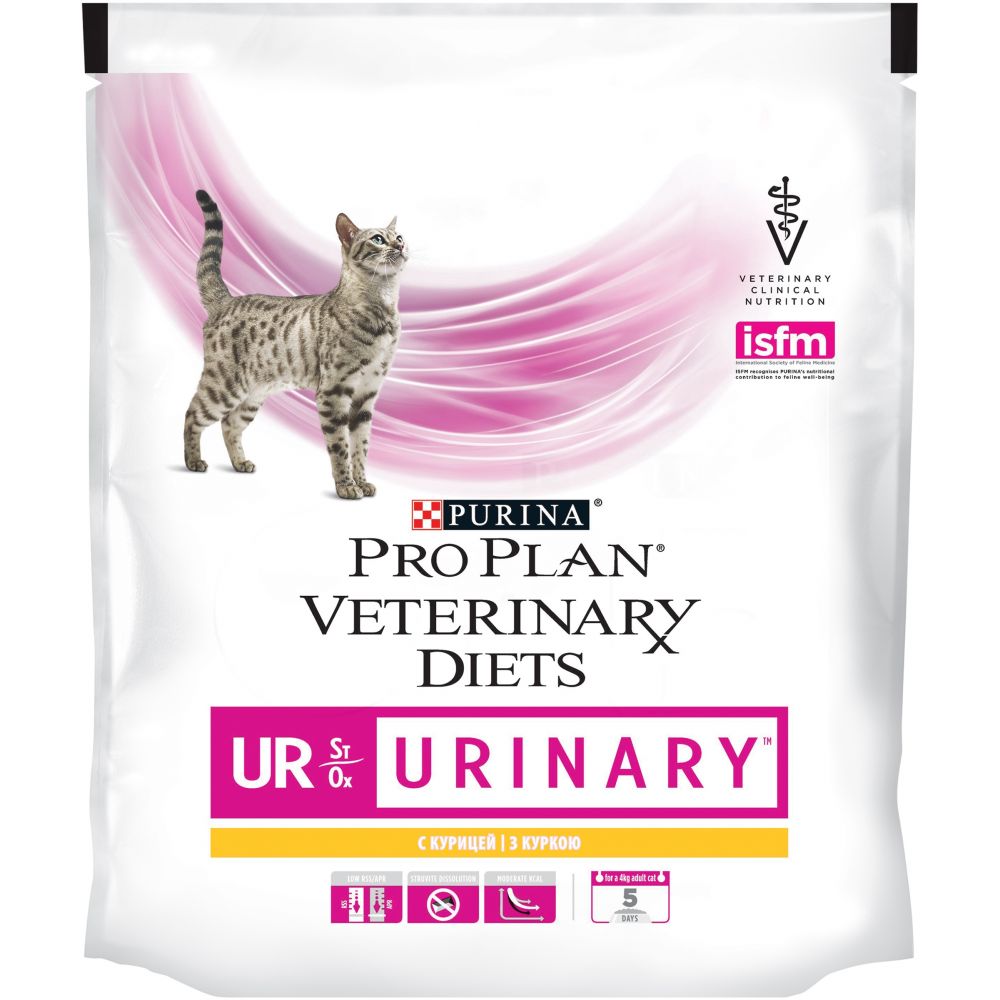 Purina Pro Plan Urinary UR - Сухой корм Проплан Уринари для кошек при МКБ с курицей