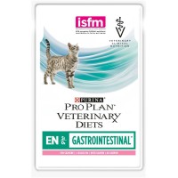 Pro Plan Gastrointestinal EN - Влажный корм Проплан Гастро для кошек с лососем, пауч