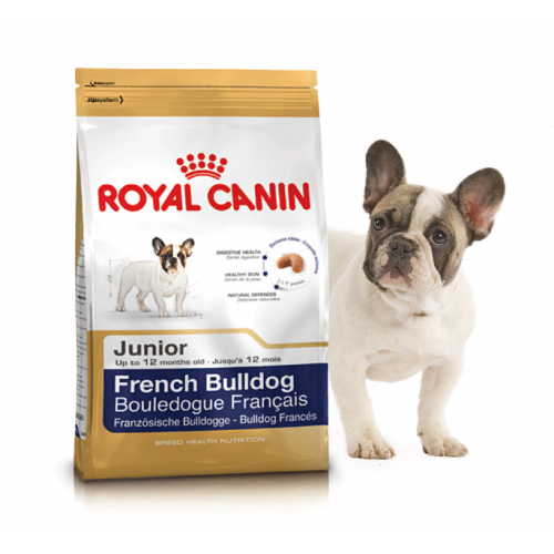 French Bulldog Junior - Корм для щенков породы французский бульдог "Роял Канин Юниор"