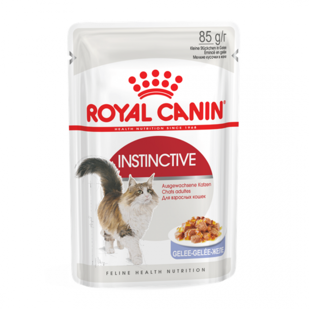 Royal Canin Instinctive - Влажный корм в желе для взрослых кошек "Роял Канин Инстинктив"