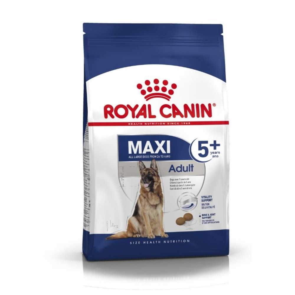Royal Canin Maxi Adult 5+ Корм для взрослых собак крупных пород в возрасте от 5 до 8 лет "Роял Канин Макси Эдалт 5+"