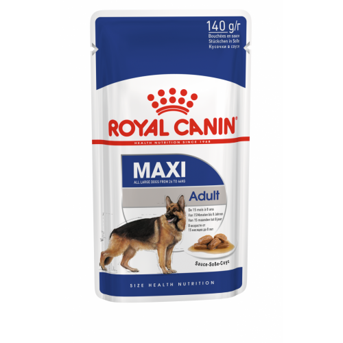 Maxi Adult - Влажный корм в соусе для взрослых собак крупных пород "Роял Канин Макси Эдалт"